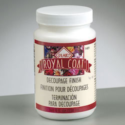 Royal Coat Decoupage Finish Acid-Free 236ml Klare Bordeaux
