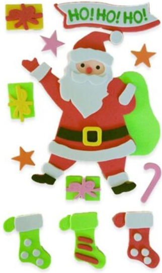 Junior New Year Decorative Foam Eva Christmas Ho Ho 12 pcs J-137117 Junior