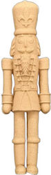 Wooden Decorative Nutcracker 10cmx3cm