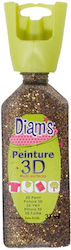 Diam S 3d 37ml Pailletee Bicolore Nouga Tine Di40969
