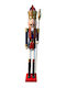 Giftland Wooden Christmas Nutcracker 180cm Multicolour