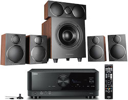 Yamaha RX-V6A + Wharfedale DX-3 Bundle με Ηχεία 5.1 Walnut Yamaha RX-V6A + Wharfedale DX-3 Bundle με Ηχεία 5.1 Walnut