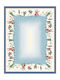 Vassiliadis Bros Christmas Tablecloth Fabric Silver L140xW140cm.