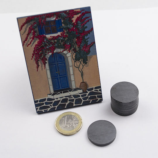 Magnet Scheibe Φ25x3mm Ferrit Set 50 Stück 20-007