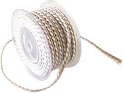 Schnürsenkel Flechtwerk Baumwolle 8mmx20m Weiß ...