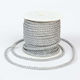 Laces Three-Strand 5mm x 25m Silver