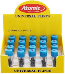 Cutie 20 Cutiuțe Pietre Pentru Brichete Atomic Universal Flint 10 Bucăți Pentru Toate Brichetele Cutie 20 Cutiuțe Pietre Pentru Brichete Atomic Universal Flint 10 Bucăți Pentru Toate Brichetele