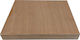Holzblatt 30x30cm