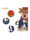 Pet Kostüm als Sheriff M 29cm