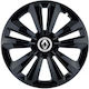 Set Capace De Roți Auto 4 Bucăți 14 Inch Portocalii