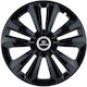 Car Hubcap Set with Lexus Emblem 14" 4pcs Orange