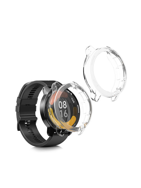 KWmobile Carcasă de Silicon în culoarea Transparent pentru Xiaomi Watch S1 Active