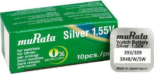 Murata Batterien Alkalisch für Uhren SR48 / LR48 1.5V 10Stück