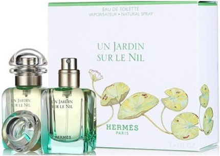 Hermes Un Jardin Sur Le Nil Fragrance Set With Eau de Toilette 2 Pieces