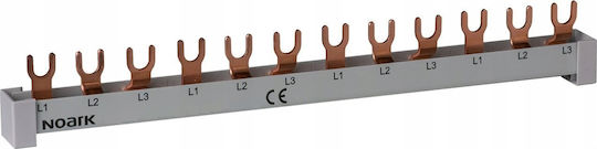 Noark Junction Rail Noark 101449 Bbu 3l 16 M54 3faz 16mm2 80a 54mod 1m