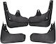 Set 4 Mud Flaps Dedicated To Audi Q5 2017 Onwards