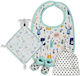 Interbaby Σετ Δώρου για Μωρά για Κορίτσι για 0-6 μηνών 4τμχ