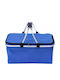 Folding Shopping Basket-Bag 32l Blue