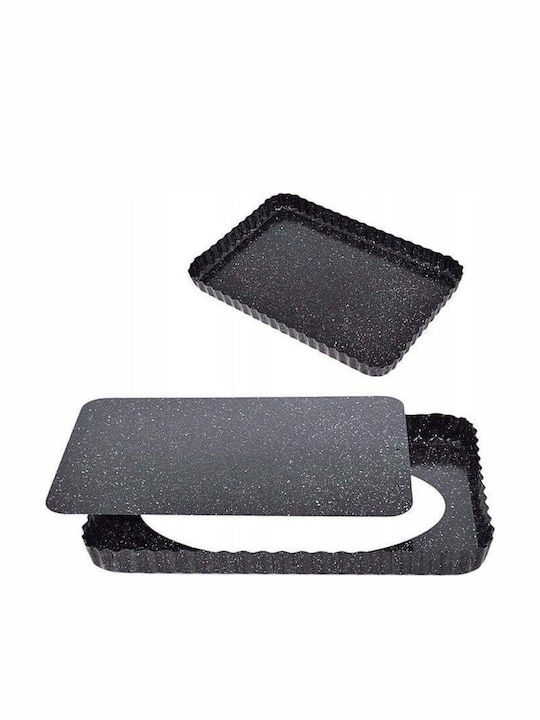 Brunbeste Backform Törtchen mit abnehmbarem Boden 31x21x3cm 1cm