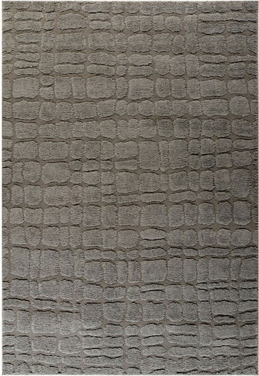 Tzikas Carpets Summer Bedroom Rugs Set Gray 382-0-335-00013-106 2pcs
