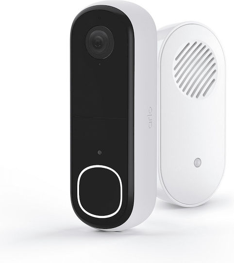 Arlo Ασύρματο Κουδούνι Πόρτας Wi-Fi Λευκό