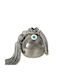 Marhome Tischplatte Glücksbringer Granatapfel Silber Keramik 7.3x7.5cm 1Stück