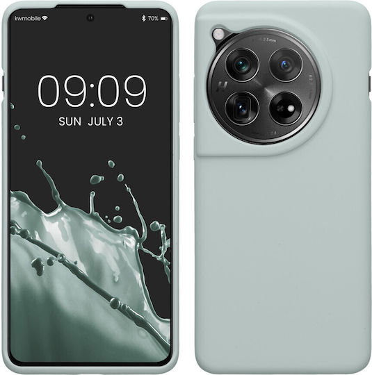 KWmobile Back Cover Silicone Green (OnePlus 12)