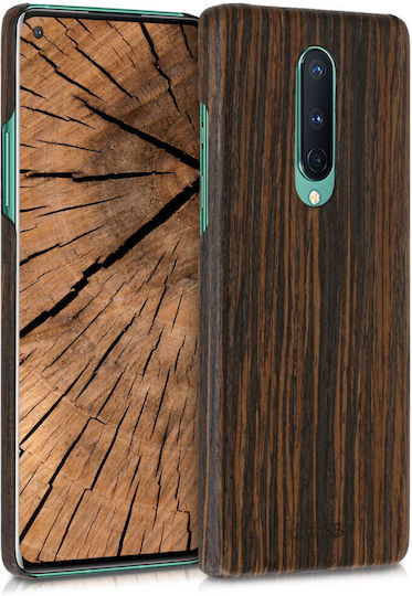 Kalibri Back Cover Plastic Brown (OnePlus 8)