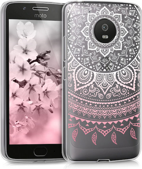 KWmobile Back Cover Σιλικόνης Ροζ (Moto G5)