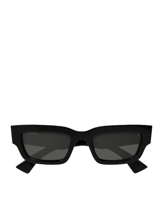 Gucci Unisex Ochelari De Soare Cu Ramă Neagră D...