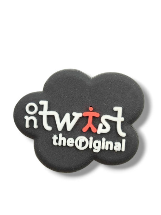 Twist Διακοσμητικό Charm Παπουτσιού Μαύρο