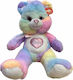 Buntes Plüsch- und Kuscheltier Teddybär 32cm
