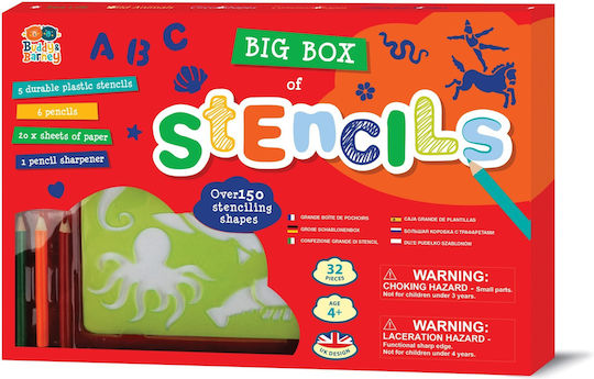 Bb023 Buddy Barney Set Stencils Groß