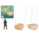 600013 Egmont Toys Wooden Walking Bobbins 14x14x8cm
