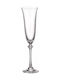 Bohemia Champagne Glasses for Wedding made of Crystal Ecru 1pcs