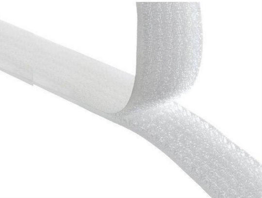 Adhesive Tape Velcro Hook & Loop White Set Price Male Female Per Meter