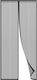 Mosquito Net Curtain Large Magnets Black 90x210cm Home