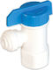 Tank Valve 1/4'' NPT High-Quality Polypropylene Compatible With More Water Tanks Reverse Osmosis Systems Temperatures 2-30 Degrees Celsius Pressures Up To 6 Bar