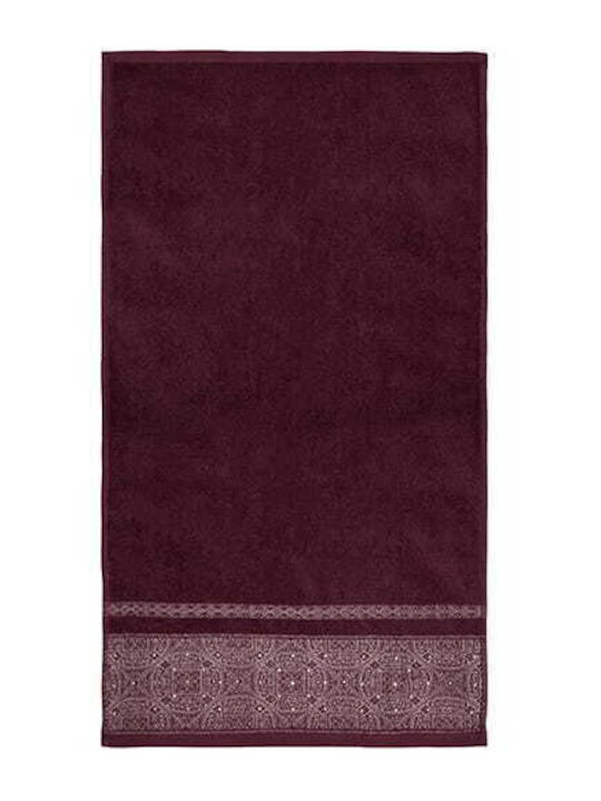Detexpol Bath Towel 70x140cm Burgundy Weight 500gr/m²