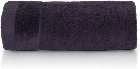 Detexpol Πετσέτα Προσώπου 50x90εκ. Plum Purple Βάρους 550gr/m²