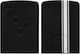 Car Key Case Renault 4 Buttons Keyless Go Kwmobile Silicone Black White 54808.02
