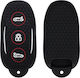 Car Key Cover Case Tesla Model S Smart Key Kwmobile Silicone Black
