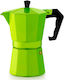 Newest Μπρίκι Espresso 3cups Lime Green