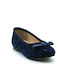 Aster Kids Suede Ballerinas Tutu Blue