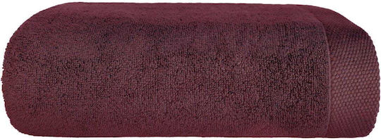 Faro Bath Towel 70x140cm Chestnut Weight 450gsm