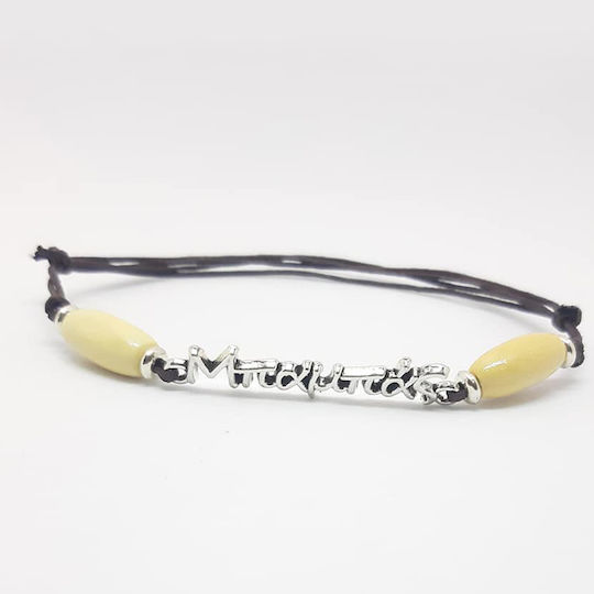Kymi Taufe Anhänger Armband Schwarz 1 Stück Taufe Anhänger Mpatás Beast