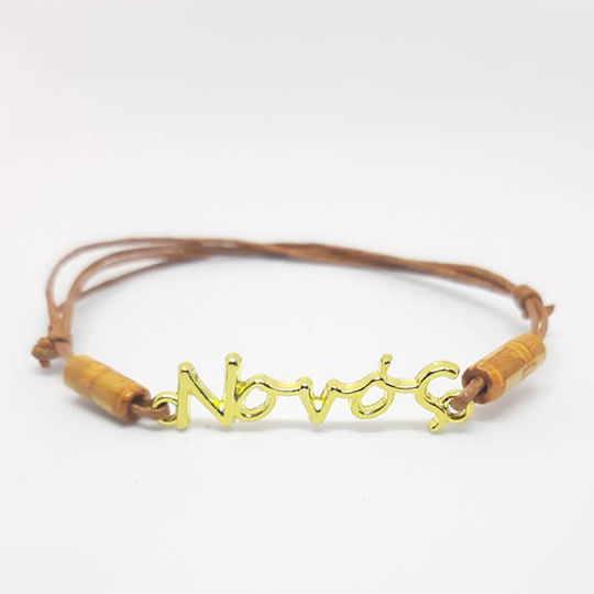 Kymi Taufe Anhänger Armbänder Beiges 1 Stück Taufe Pate Musou