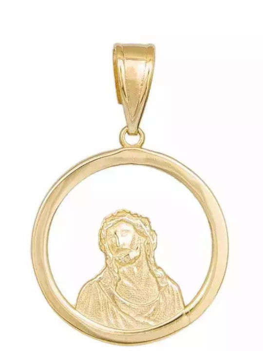 Gold Pendant K9 Jesus Christ 046416 046416 Gold 9 Carats