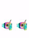 Amalfi Accessories Hypoallergen Kinder Ohrringe Nieten aus Stahl
