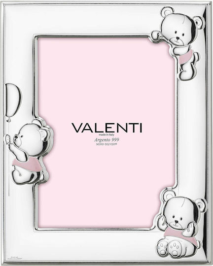 Ασημένια Κορνίζα Valenti Κορίτσι 13x18